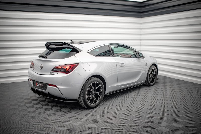 Maxton Street Pro Seitenschweller Ansatz für Opel Astra GTC OPC-Line J OPASJGTCOPCLINECNC-SD1BRB