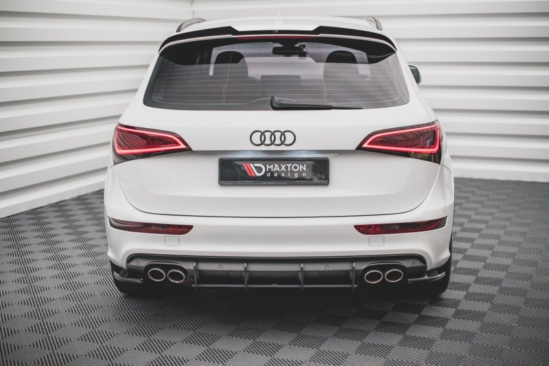 Maxton Street Pro Heckschürze für Audi SQ5 Mk1 (8R) AUSQ51CNC-RS1BRB