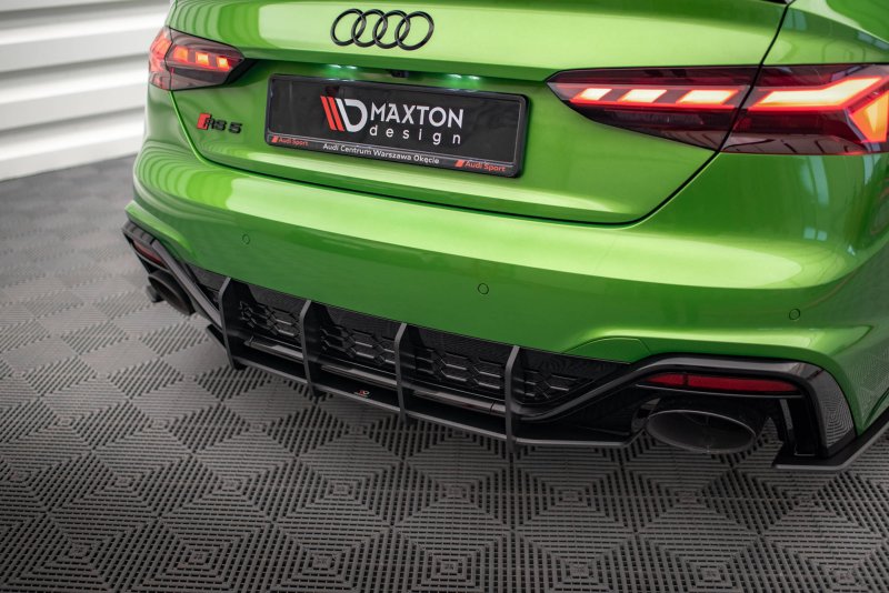 Maxton Street Pro Heckschürze für Audi RS5 F5 Facelift AURS52FCNC-RS1BRB
