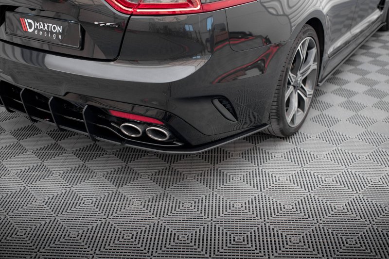 Maxton Street Pro Heck Ansatz Flaps Diffusor Kia Stinger GT / GT-Line Mk1 KIST1GTLINECNC-RSD1BRB