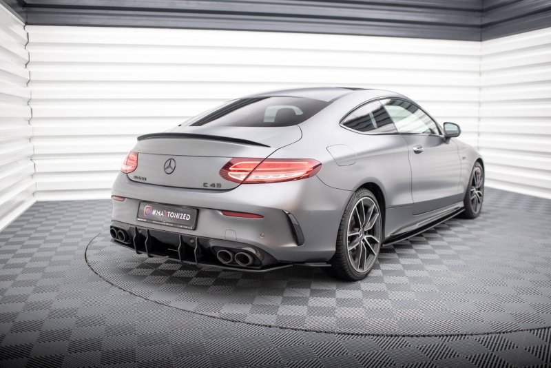Maxton Street Pro Heck Ansatz Flaps Diffusor Mercedes-AMG C43 Coupe / Cabrio C205 Facelift / A205 Facelift MEC205F43CCNC-RSD1B