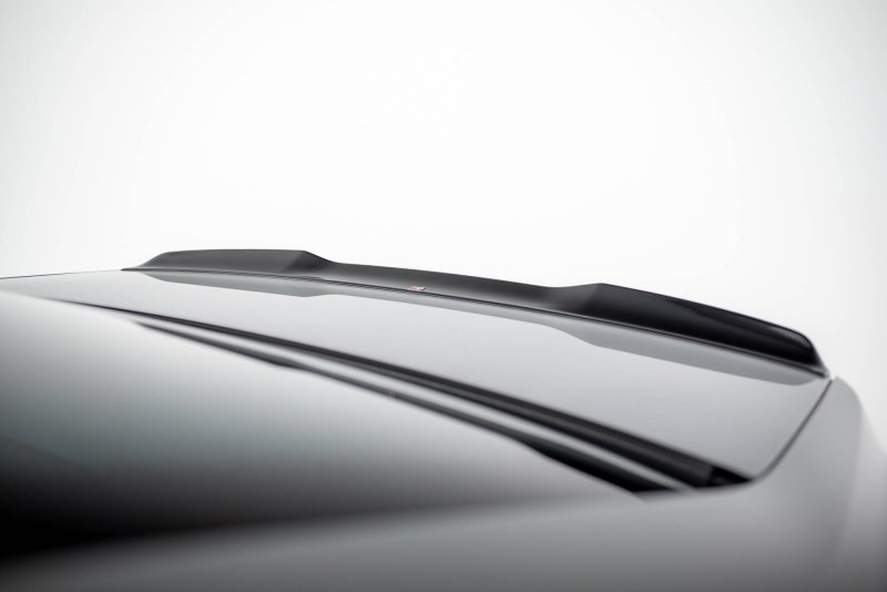 Maxton Spoiler CAP Abrisskante 3D BMW 7 G11 / G12 schwarz Hochglanz BM-7-11-MPACK-CAP2-G