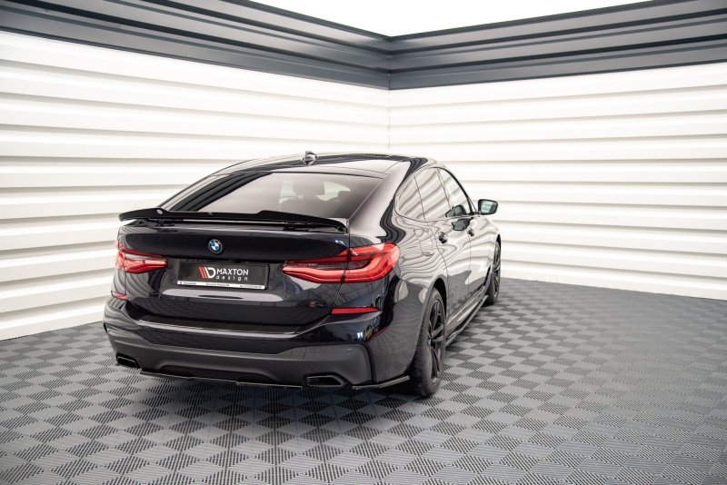 Maxton Spoiler CAP für BMW 6er GT G32 M-Paket schwarz Hochglanz BM-6-32-GT-MPACK-CAP1-G