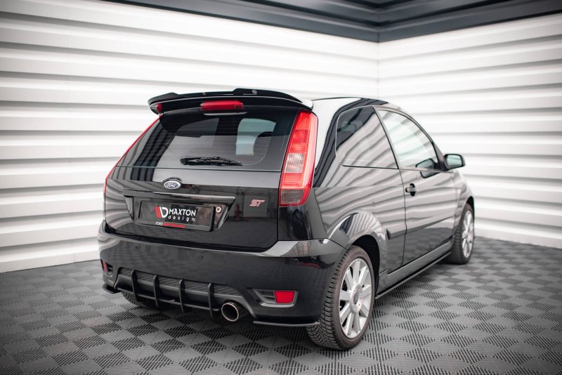 Maxton Street Pro Heck Ansatz Flaps Diffusor für Ford Fiesta ST Mk6 FOFI6STCNC-RSD1BRB