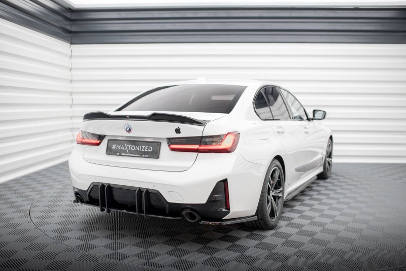 Maxton Street Pro Heckschürze für BMW 3er M-Paket G20 / G21 Facelift BM3G20FMPACKCNC-RS1BRB