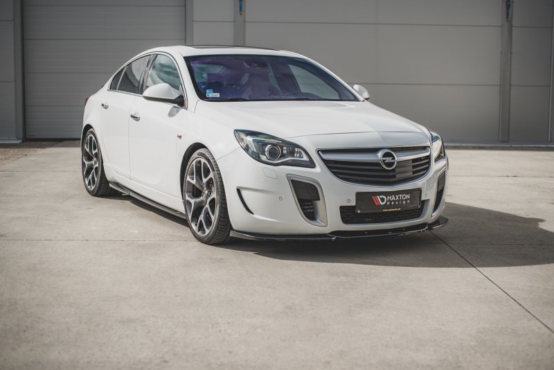 Maxton Front Ansatz V.2 für Opel Insignia Mk. 1 OPC Facelift schwarz Hochglanz OP-IS-1F-OPC-FD2-G