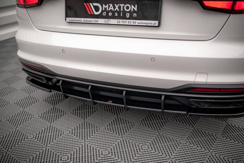Maxton Street Pro Heckschürze für Audi A4 B9 Facelift AUA4B9FCNC-RS1B