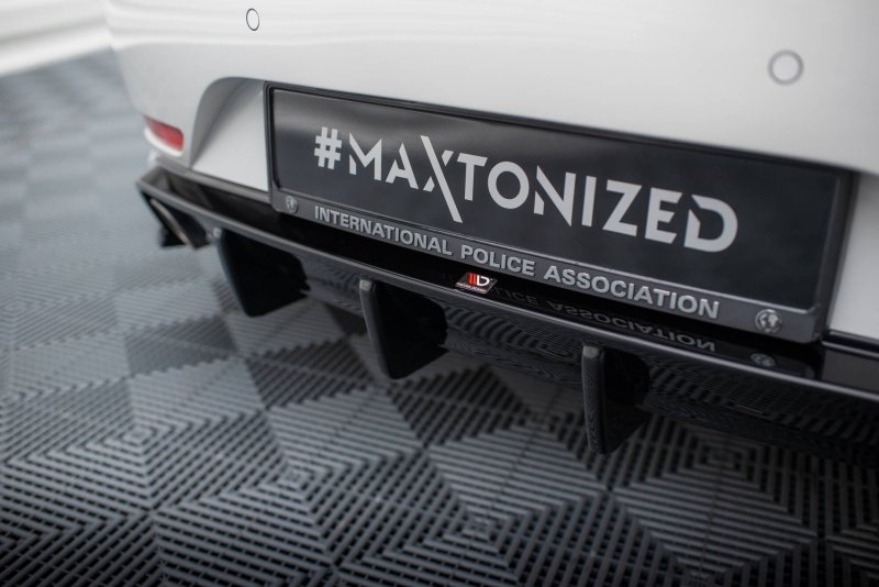Maxton Diffusor Heck Ansatz BMW Z4 E89 schwarz Hochglanz BM-Z4-89-RS1-G