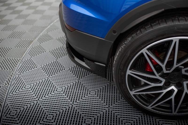 Maxton Mittlerer Cup Diffusor Heck Ansatz Seat Arona FR Mk1 Facelift schwarz Hochglanz SE-AR-1F-FR-RD1G+RD2-G