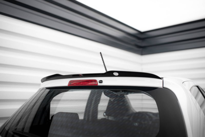 Maxton Spoiler CAP Abrisskante Toyota Yaris Mk3 Facelift schwarz Hochglanz TO-YA-3F2-CAP1-G