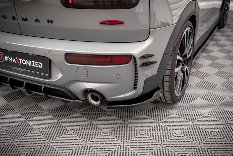 Maxton Heck Ansatz Flaps Diffusor V.2 für Mini Cooper Clubman John Cooper Works F54  schwarz Hochglanz MC-CM-2-S-JCW-RSD2-G