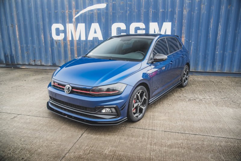 Maxton Racing Front Ansatz für passend für Volkswagen Polo AW GTI VWPO6GTICNC-FD3BRB