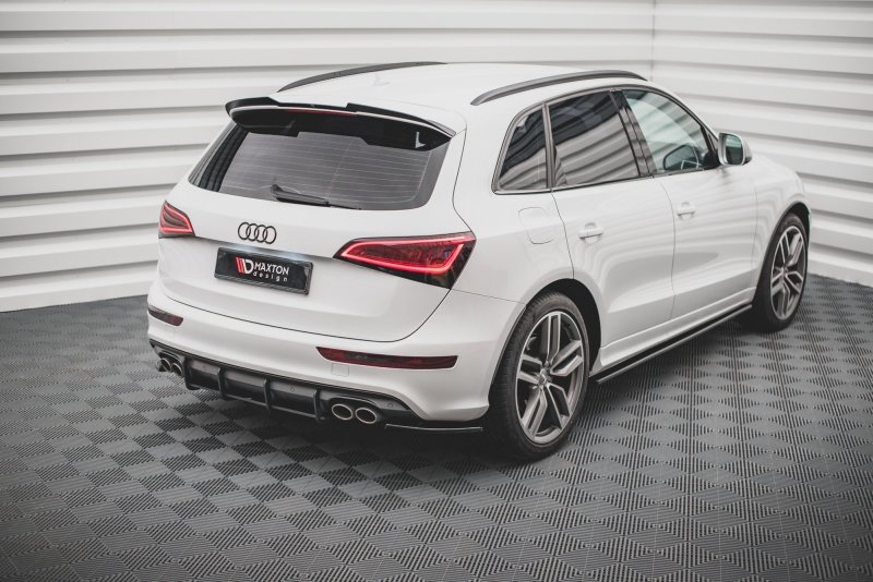 Maxton Heck Ansatz Flaps Diffusor für Audi SQ5 Mk1 (8R) schwarz Hochglanz AU-SQ5-1-RSD1-G