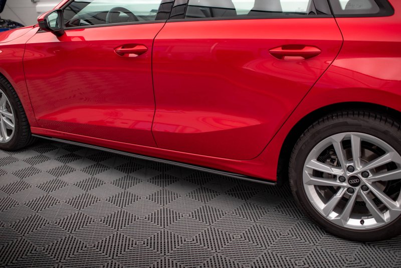 Maxton Street Pro Seitenschweller Ansatz für Audi A3 8Y AUA38YCNC-SD1BRB