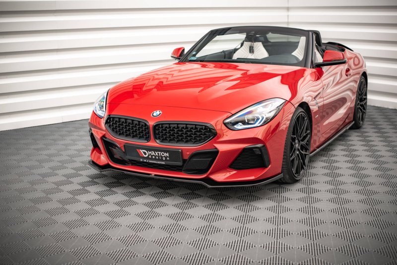 Maxton Front Ansatz V.2 für BMW Z4 M-Paket G29 schwarz Hochglanz BM-Z4-29-MPACK-FD2-G
