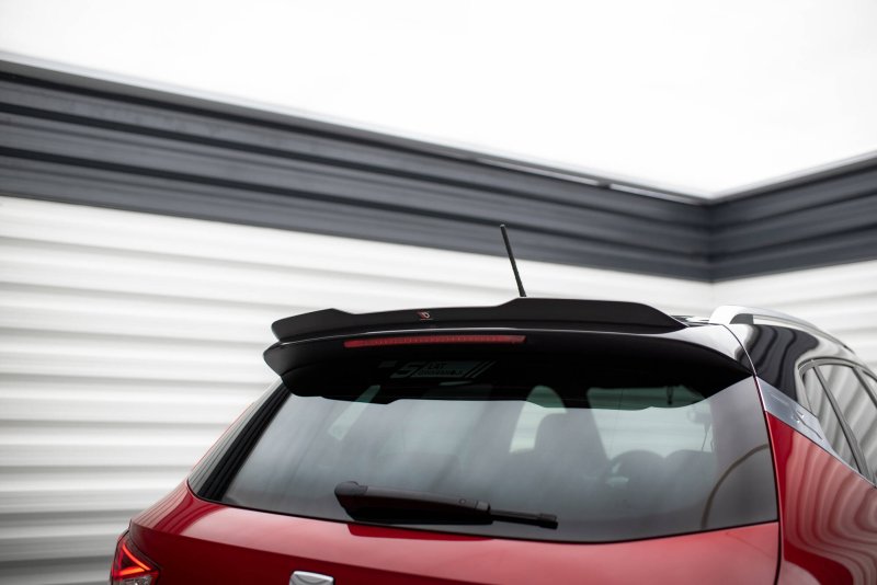 Maxton Spoiler CAP Abrisskante Seat Arona FR Mk1 schwarz Hochglanz SE-AR-1-FR-CAP1-G