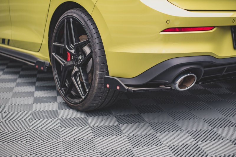 Maxton Heck Ansatz Flaps Diffusor +Flaps für V.1 Volkswagen Golf 8 GTI Clubsport VW-GO-8-GTI-CS-RSD1C+RS