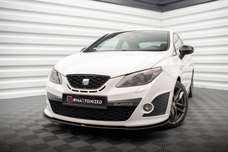 Maxton Street Pro Front Ansatz für für Seat Ibiza Sport Coupe Mk4 SEIB4SCCNC-FD1BRB