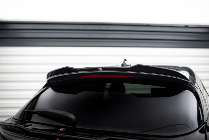 Maxton HeckSpoiler CAP Abrisskante Abrisskante 3D Alfa Romeo Stelvio Mk1 schwarz Hochglanz AL-ST-1-QV-CAP1-G