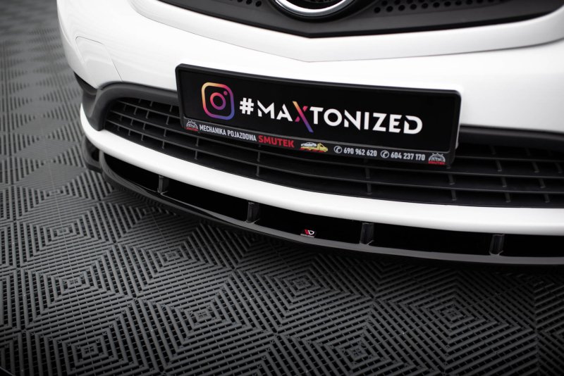 Maxton Front Ansatz Mercedes-Benz Citan W415 schwarz Hochglanz ME-CI-1-FD1-G