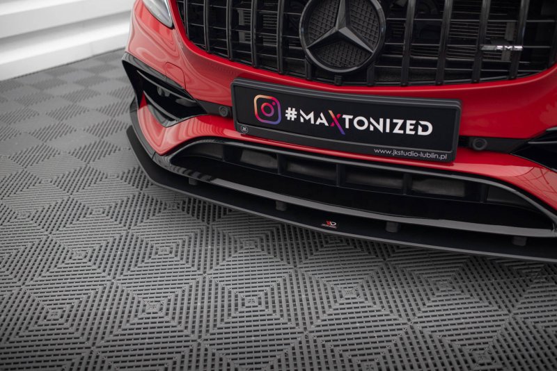 Maxton Street Pro Front Ansatz Mercedes-Benz A 45 AMG Aero W176 Facelift MEA176FAEROCNC-FD1B
