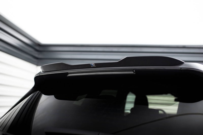 Maxton Spoiler CAP Abrisskante BMW iX M-Paket i20 schwarz Hochglanz BM-IX-1-MPACK-CAP1-G