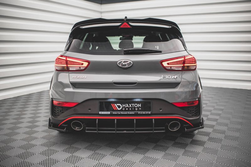Maxton Street Pro Heckschürze für Hyundai I30 N Hatchback Mk3 Facelift HYI303FNCNC-RS1B