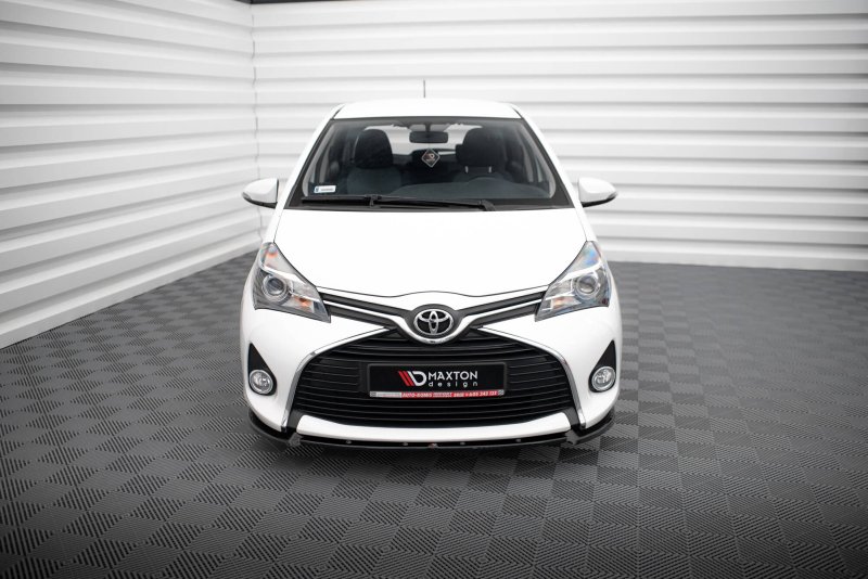 Maxton Front Ansatz Toyota Yaris Mk3 Facelift schwarz Hochglanz TO-YA-3-FD1-G
