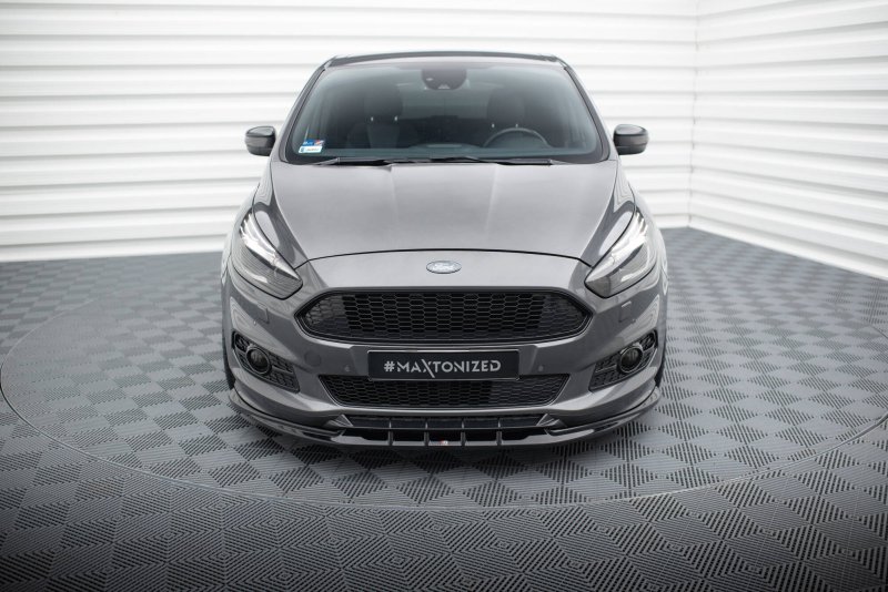 Maxton Front Ansatz Ford S-Max ST-Line Mk2 schwarz Hochglanz FO-SMAX-2-STLINE-FD1-G
