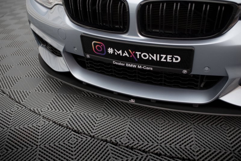 Maxton Street Pro Front Ansatz BMW 4er Coupe / Gran Coupe / Cabrio M-Paket F32 / F36 / F33 BM4F32MPACKCNC-FD4BRB