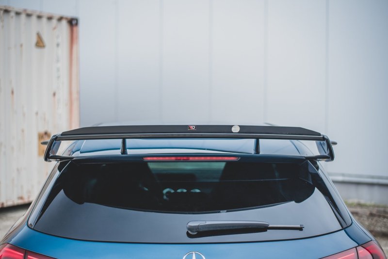 Maxton Spoiler Seitenerweiterungen Mercedes A35 AMG  Hatchback W177  schwarz Hochglanz ME-A-177-35-HS1-G