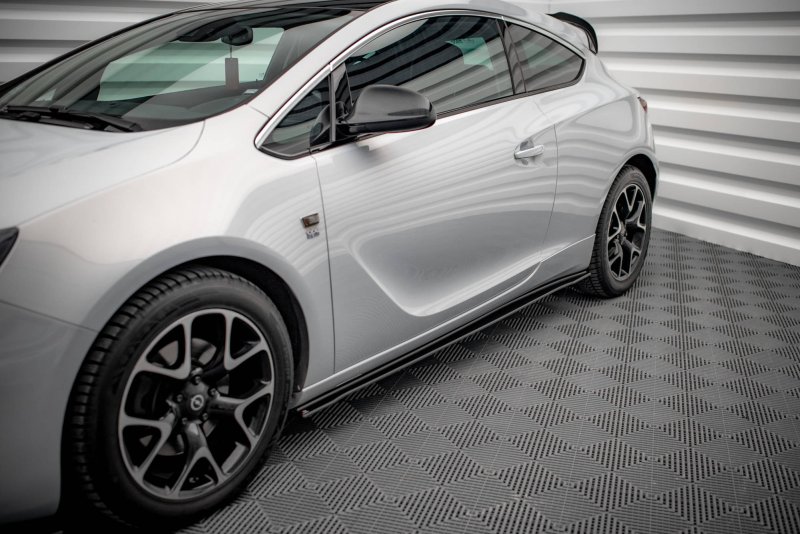 Maxton Street Pro Seitenschweller Ansatz für Opel Astra GTC OPC-Line J OPASJGTCOPCLINECNC-SD1BRB