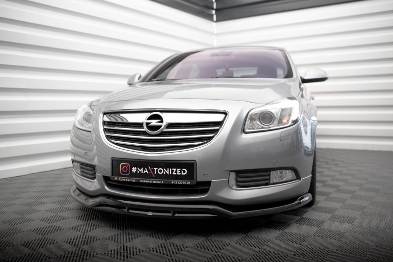 Maxton Front Ansatz Opel Insignia OPC-Line Mk1 schwarz Hochglanz OP-IS-1-OPCLINE-FD1G+FD1R-G