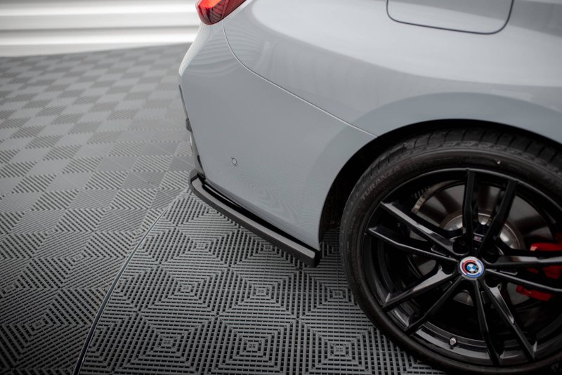 Maxton Heck Ansatz Flaps Diffusor für BMW M340i G20 / G21 Facelift schwarz Hochglanz BM-3-20F-M-RSD1-G