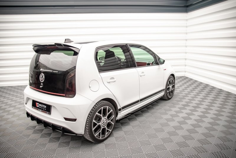Maxton Seitenschweller Ansatz für Volkswagen Up GTI schwarz Hochglanz VW-UP-1-GTI-SD1-G