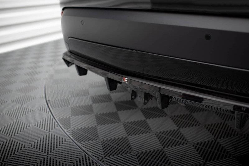 Maxton Mittlerer Cup Diffusor Heck Ansatz Land Rover Discovery HSE Mk5 schwarz Hochglanz LR-DISCO-5-HSE-RD1G+RD2-G