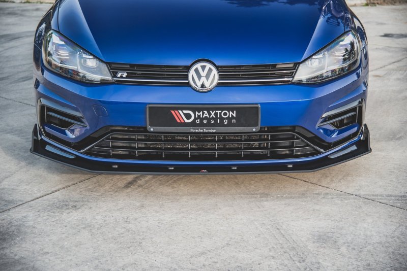 Maxton Racing Front Ansatz V.2 für passend für VW Golf 7 R / R-Line Facelift VWGO7FRCNC-FD3BRB
