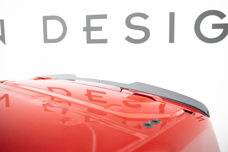 Preview: Maxton Spoiler CAP Abrisskante Ford Transit Custom Mk2 schwarz Hochglanz FO-TRC-2-CAP1-G