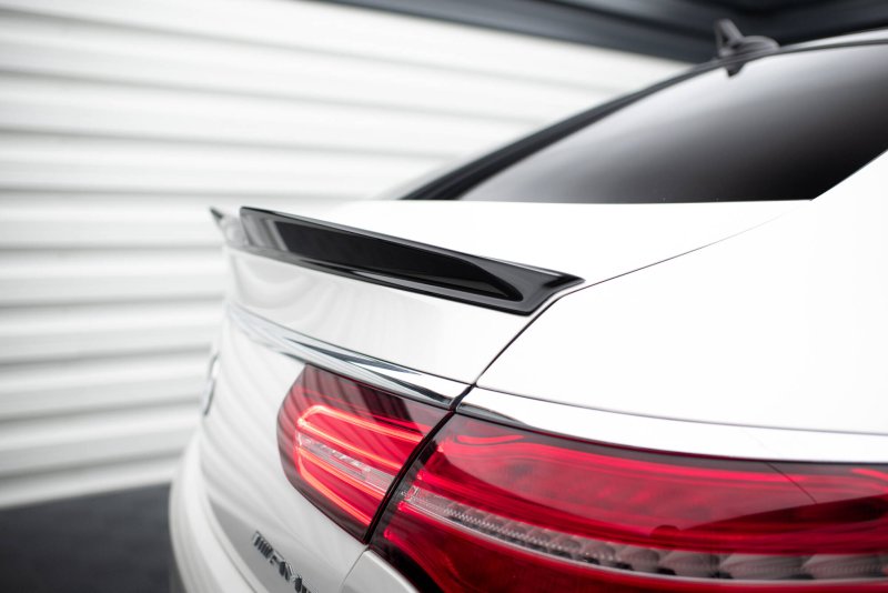 Maxton Spoiler CAP Abrisskante 3D Mercedes-Benz GLE Coupe 43 AMG / AMG-Line C292 schwarz Hochglanz ME-GLE-C292-43-CAP3D1-G