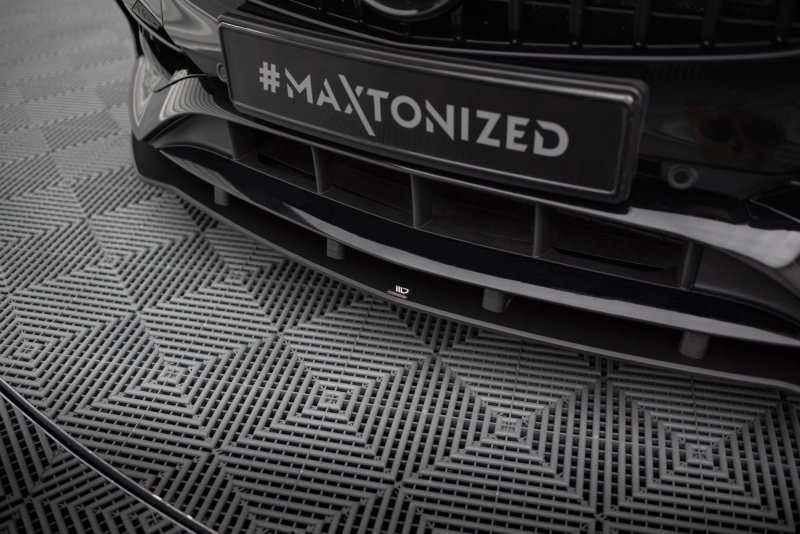 Maxton Street Pro Front Ansatz Mercedes-Benz A AMG-Line W176 Facelift MEA176FAMGLINECNC-FD1B
