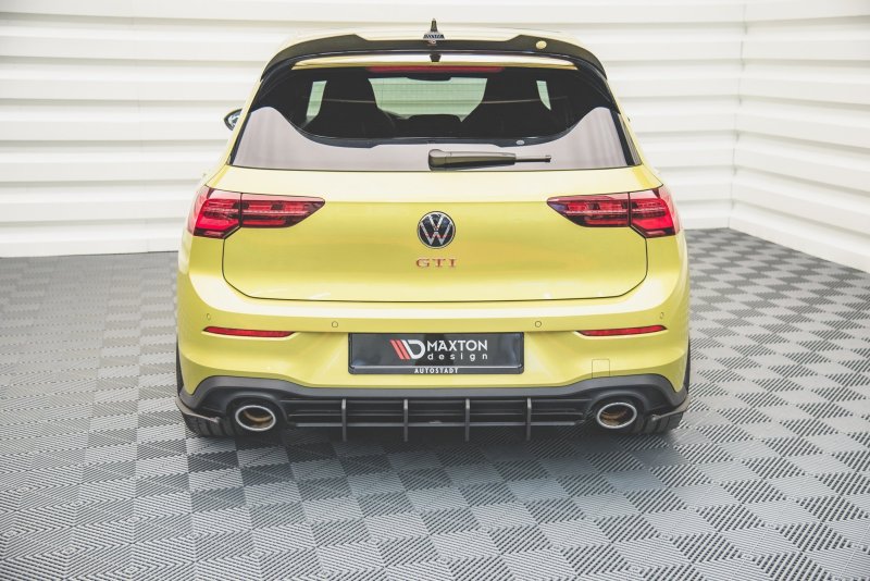 Maxton Racing Heck Ansatz Flaps Diffusor für Volkswagen Golf 8 GTI Clubsport VWGO8GTICSCNC-RSD1BRB