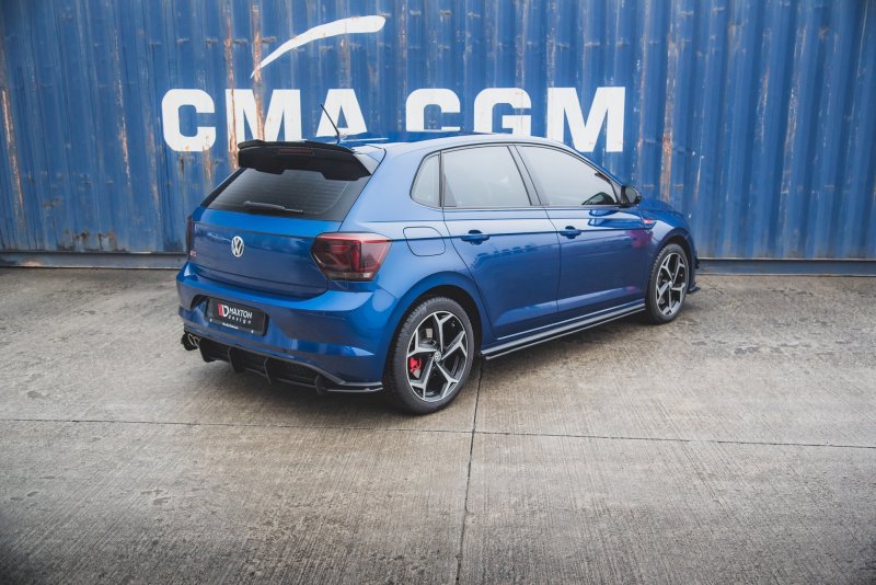 Maxton Racing Seitenschweller Ansatz für Volkswagen Polo AW GTI VWPO6GTICNC-SD3BRB