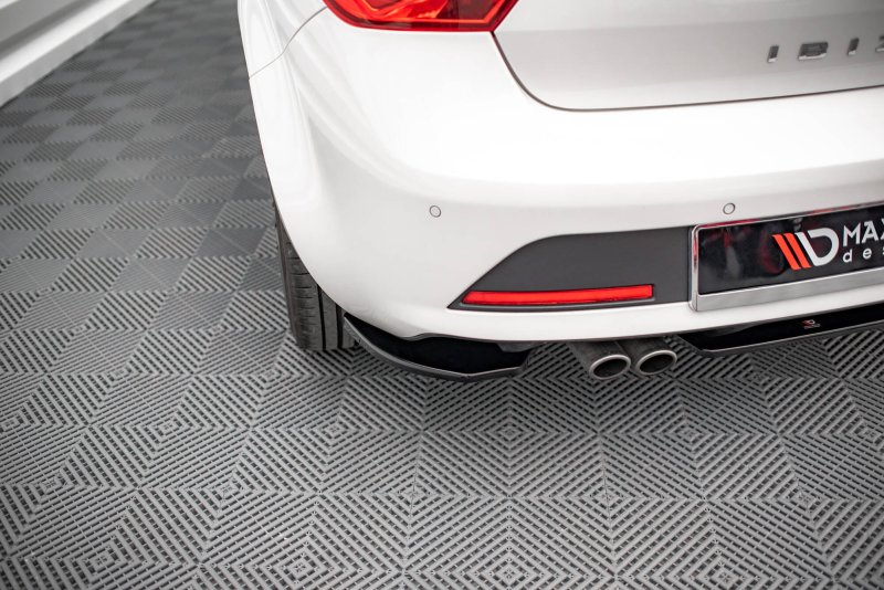 Maxton Heck Ansatz Flaps Diffusor Seat Ibiza FR SC Mk4 Facelift schwarz Hochglanz SE-IB-4F-FR-SC-RSD1-G