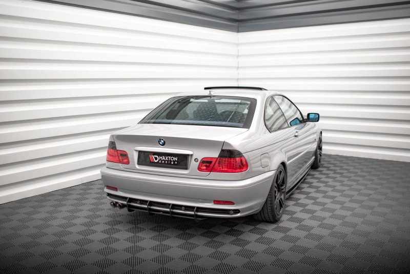 Maxton Street Pro Heckschürze BMW 3er Coupe E46 BM346CCNC-RS1B+BRBI