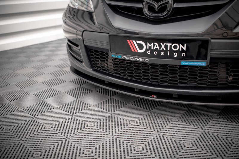Maxton Street Pro Front Ansatz für für Mazda 3 MPS Mk1 MA3MPS1CNC-FD1BRB