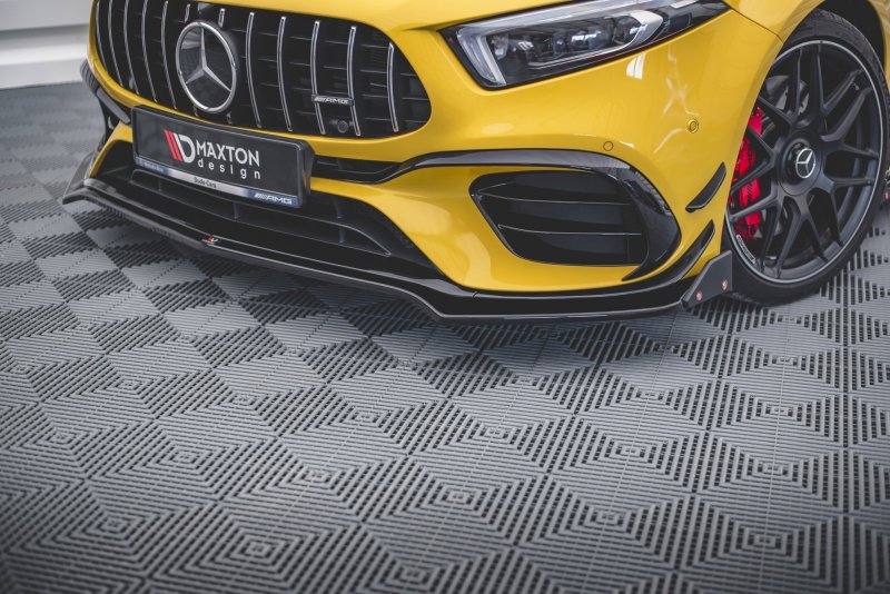 Maxton Front Ansatz +Flaps für V.3 Mercedes-AMG A45 S ME-A-177-45-FD3G+FS