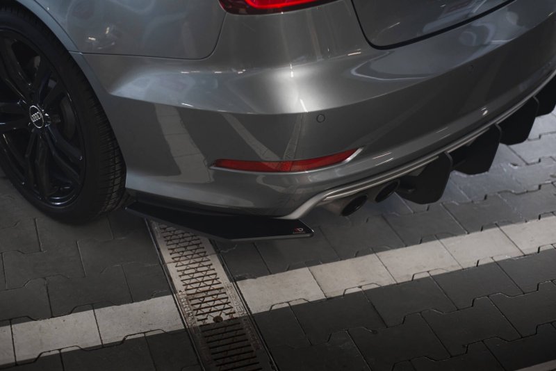 Maxton Street Pro Heck Ansatz Flaps Diffusor Audi S3 Limousine 8V AUS33SCNC-RSD1BRB