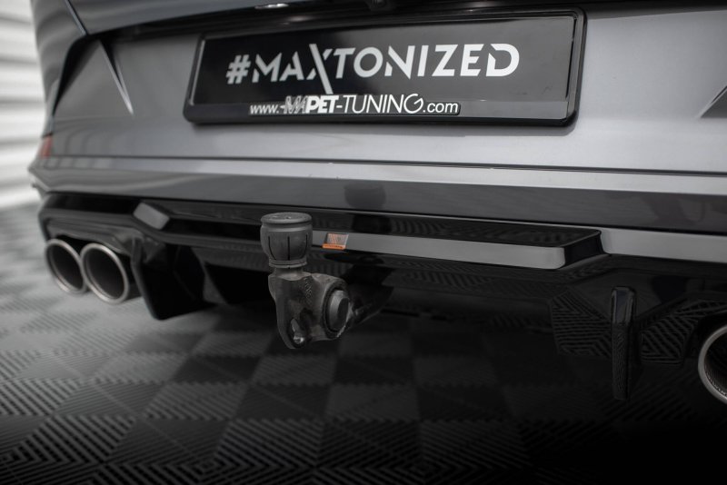 Maxton Diffusor Heck Ansatz V.3 + Auspuff Endrohre Cupra Formentor VZ Mk1 CU-FO-1-RS3G+RS3RG+EXTENSION