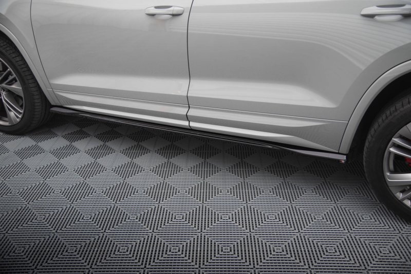Maxton Seitenschweller Ansatz Skoda Kodiaq RS Mk1 / Mk1 Facelift schwarz Hochglanz SK-KO-1F-RS-SD1-G