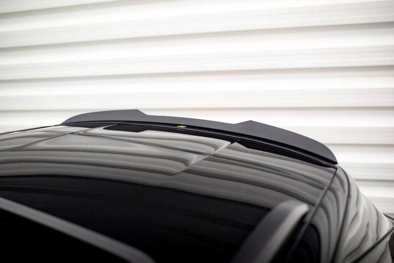 Maxton Spoiler CAP Abrisskante Peugeot 3008 GT-Line Mk2 Facelift schwarz Hochglanz PE-3008-2F-GTLINE-CAP1-G